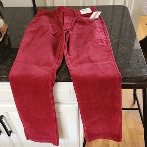 Wrangler Burgundy Corduroy Pants